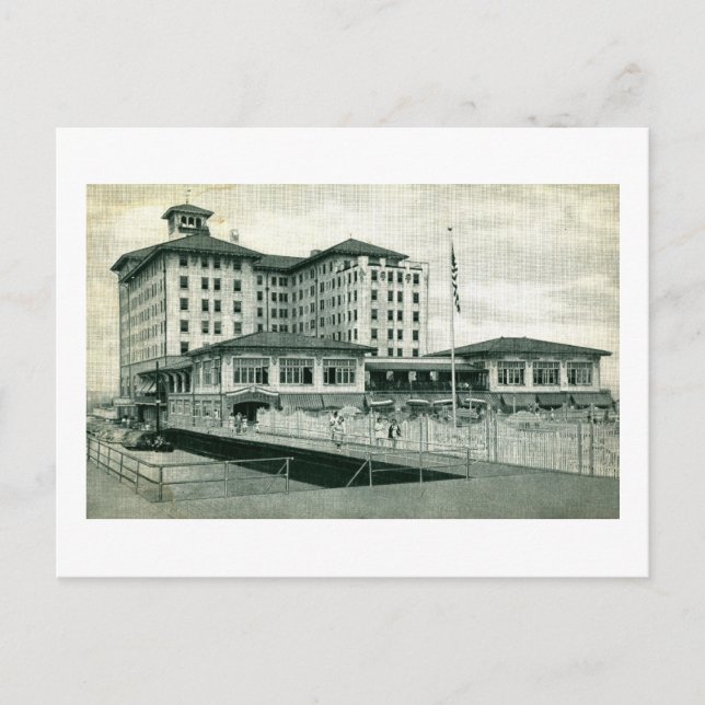 Flanders Hotel Ocean City, New Jersey Vintag Postkarte (Vorderseite)
