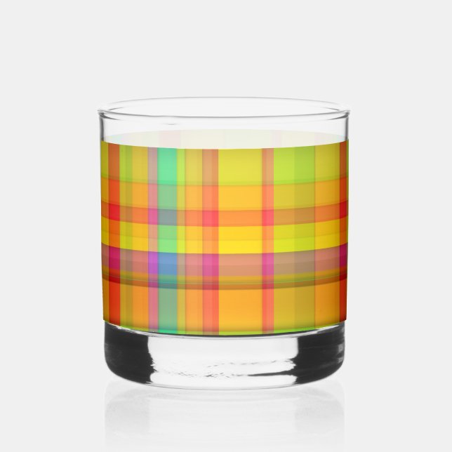Flanell Whiskyglas (Vorderseite)