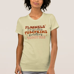 Flanellhemden Heuwagen Kürbisse Pullover Lagerfeue