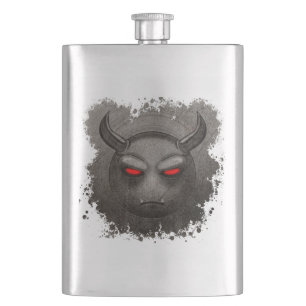Flanke Devilmoji Vintage Flachmann