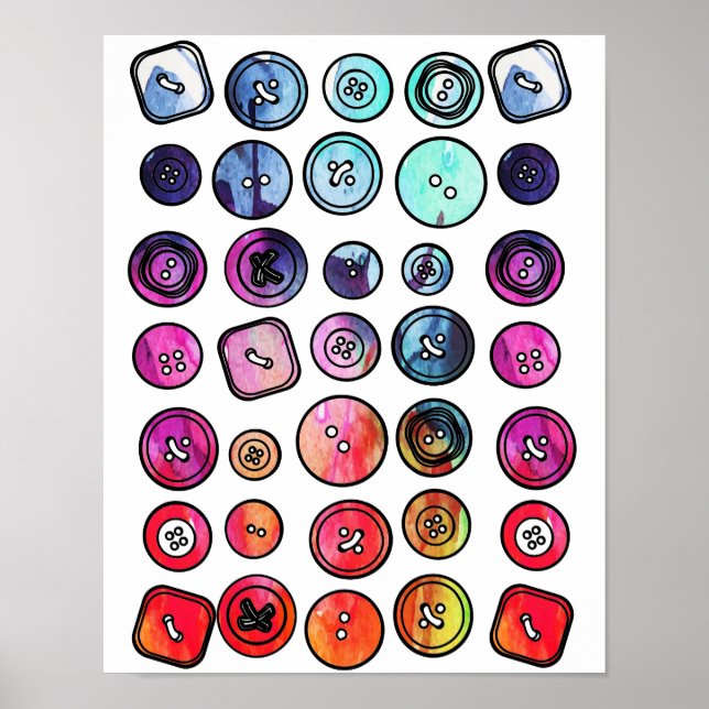 Flankenfarbe Poster (Vorne)