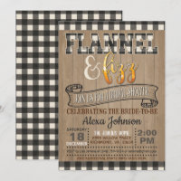 Flannel and Fizz Brautparty - weiß