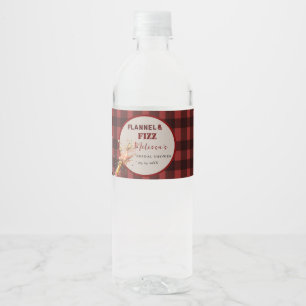 Flannel & fizz Winterrot & schwarz Brautparty