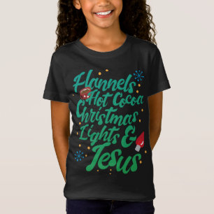 Flannels heiße Kakaoleuchten und Jesus T-Shirt