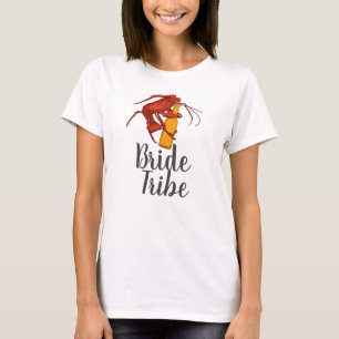 Flansch Tribe Bachelorette Party Lobster Custom T-Shirt