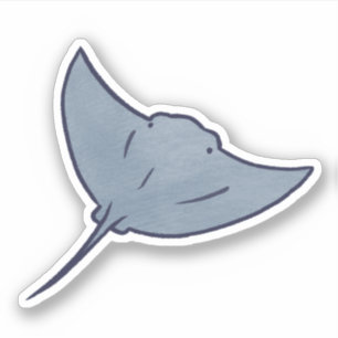 Flap-Bat-Ray Aufkleber