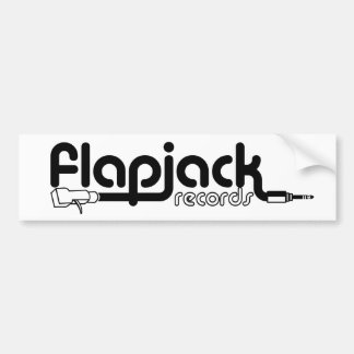 Flapjack-Weiß-Autoaufkleber Autoaufkleber