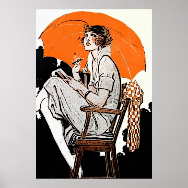 Flapper Fashion der 1920er Poster (Vorne)