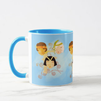 Flapper girls roaring twenties tasse