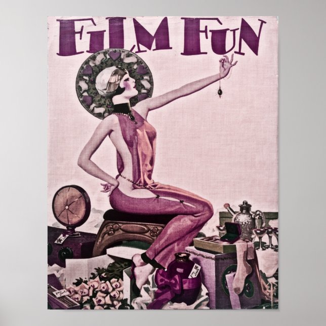 Flapper Magazine Cover der 1930er Jahre Poster (Vorne)