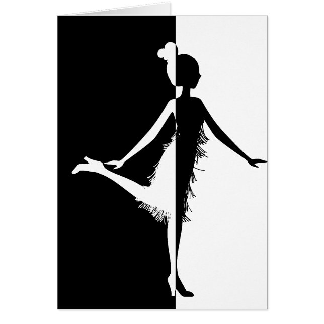 Flapper-Silhouette (Vorne)