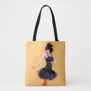 Flapper-Tanz Vintage Tasche