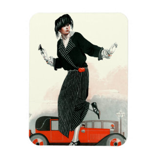 Flapper und Roadster Magnet