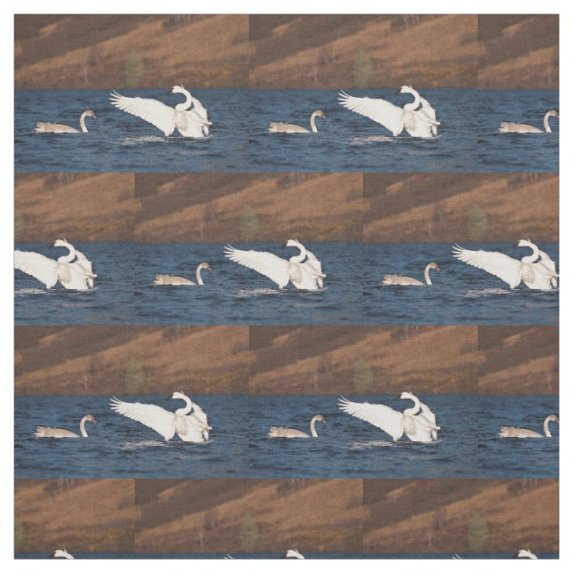 Flapping Swan Stoff (Muster)