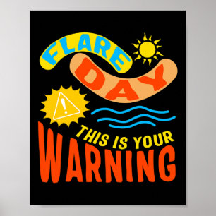 Flare Day Complex Regional Pain Syndrome Awareness Poster