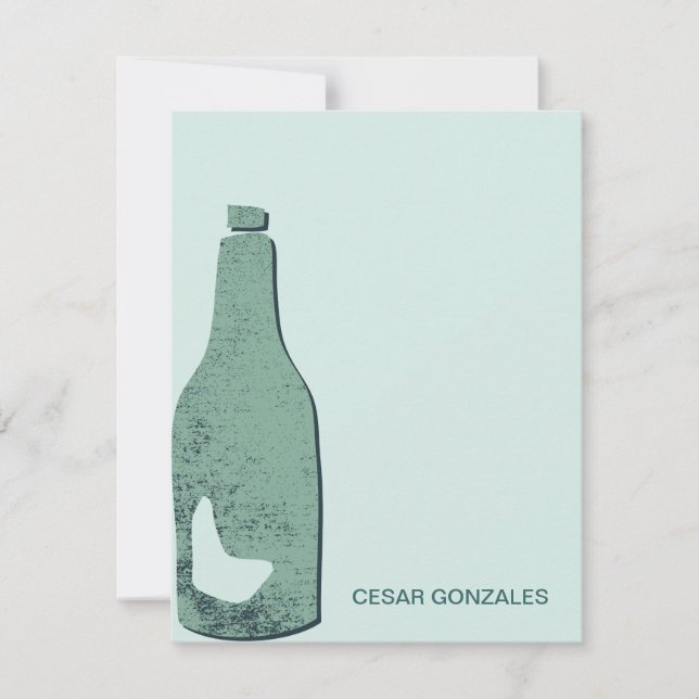 Flasche (Vorderseite)