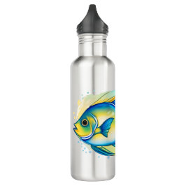 Flasche - Aquarellreihe: Angelfish Edelstahlflasche