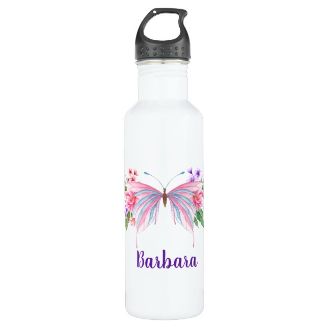 Flasche aus nicht rostendem Stahl Edelstahlflasche (Vorderseite)
