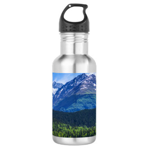* FLASCHE AUS STAHLWASSER EDELSTAHLFLASCHE