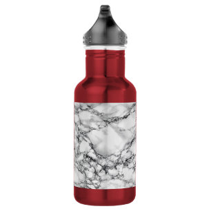 Flasche aus weißem Marmor Edelstahlflasche