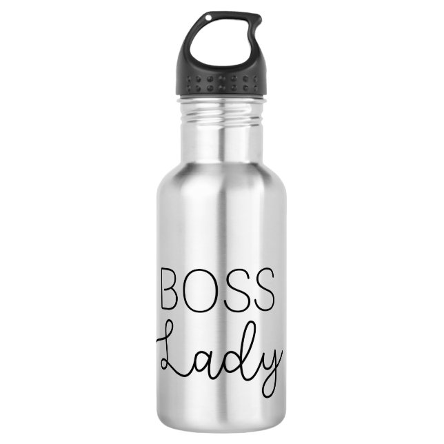 Flasche Chef-Damen-Wasser Edelstahlflasche (Vorderseite)