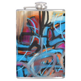 Flasche "City Night Lights" Flachmann