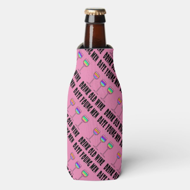 FLASCHE COOLER - GETRÄNK-ALTER WEIN, DATIEREN FLASCHENKÜHLER (Flaschenvorderseite)
