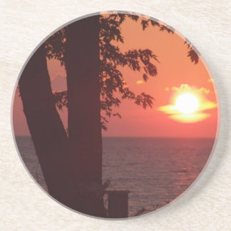 Flasche coster getränkeuntersetzer