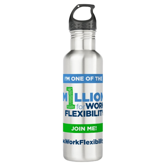 Flasche des Wasser-1MFWF Edelstahlflasche (Vorderseite)