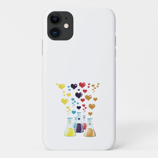 Flasche, Erlenmeyer, Beaker, Chemie, Labor Case-Mate iPhone Hülle (Rückseite)