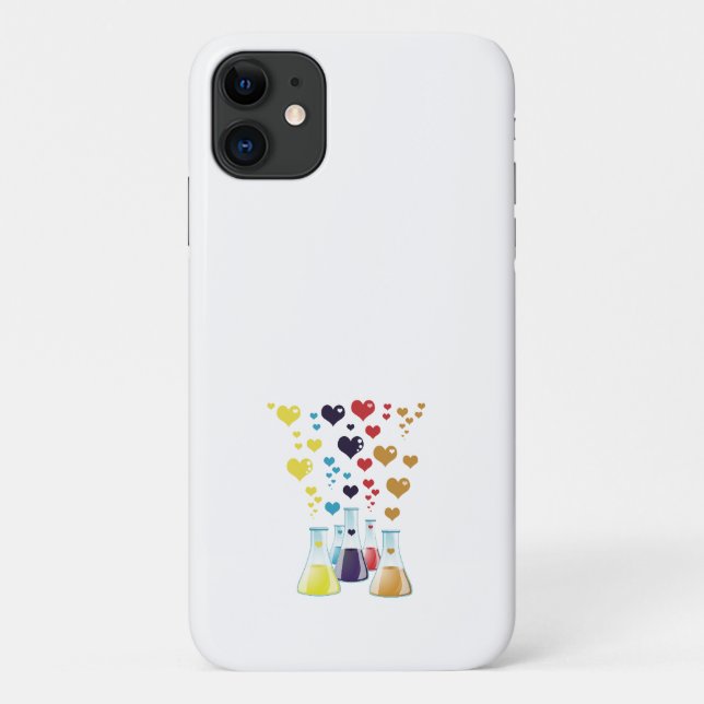 Flasche, Erlenmeyer, Beaker, Chemie, Labor Case-Mate iPhone Hülle (Rückseite)