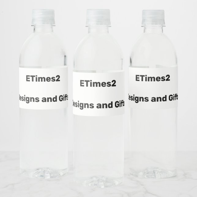 Flasche/Etiketten für Wasser (Flaschen)