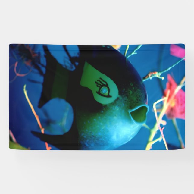 Flasche Fisch Gibney Das Museum Zazzle Banner (Horizontal)