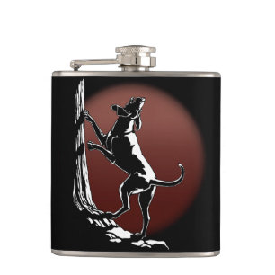 Flasche für Hunde mit individueller Jagd Dog Drink Flachmann
