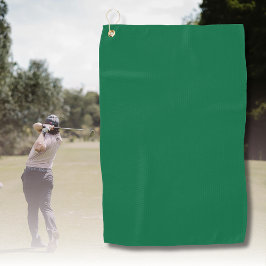 Flasche Grün Solid Farbe | Classic | elegant Golfhandtuch