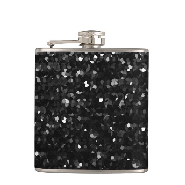Flasche KristallBling Strass Flachmann (Vorderseite)