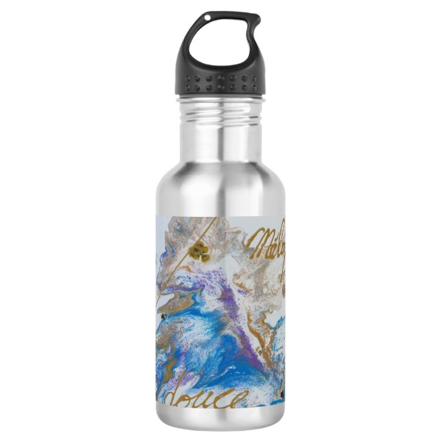 Flasche "Mélopée" Edelstahlflasche (Vorderseite)
