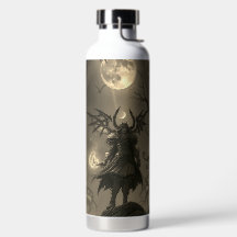 Flasche mit aufgedruckter Flasche aus schwarzem un