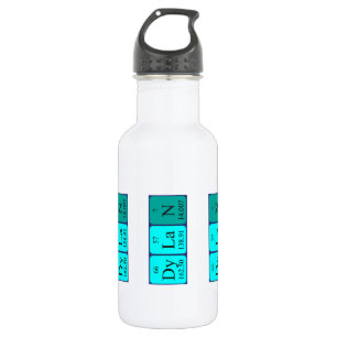 Flasche mit Dylan Flasche mit periodischem Tabelle Trinkflasche