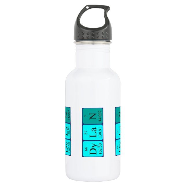 Flasche mit Dylan Flasche mit periodischem Tabelle Trinkflasche (Vorderseite)