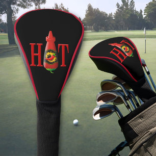 Flasche mit heißer Soße Golf Headcover