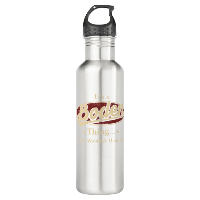 Flasche mit isoliertem Wasser, BODEN-Wasserflasche Edelstahlflasche (Vorderseite)