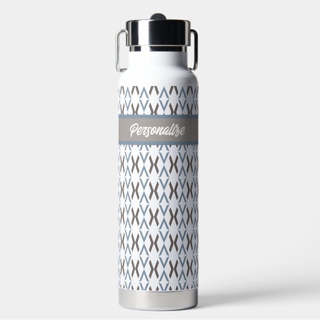 Flasche mit isoliertem Wasser - Raute 1 (Vorderseite)