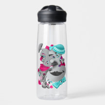 Flasche mit künstlichem Wasser