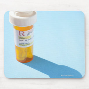 Flasche mit Medikamenten Mousepad