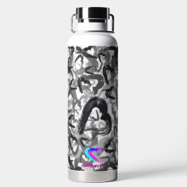 Flasche mit multiversen Herzklopfen