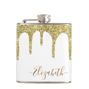 Flasche mit Vinyl-Ummantelung Flachmann