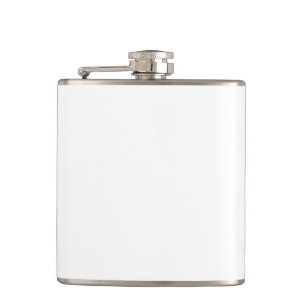 Flasche mit Vinylfolie Flachmann
