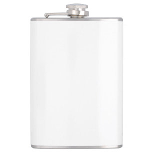 Flasche mit Vinylfolie Flachmann