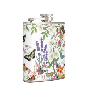 Flasche mit Vinylummantelung Flachmann